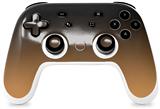 Skin Decal Wrap works with Original Google Stadia Controller Smooth Fades Bronze Black Skin Only CONTROLLER NOT INCLUDED