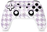 Skin Decal Wrap works with Original Google Stadia Controller Houndstooth Lavender Skin Only CONTROLLER NOT INCLUDED