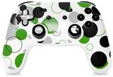 Skin Decal Wrap works with Original Google Stadia Controller Lots of Dots Green on White Skin Only CONTROLLER NOT INCLUDED