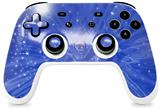 Skin Decal Wrap works with Original Google Stadia Controller Stardust Blue Skin Only CONTROLLER NOT INCLUDED