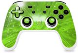 Skin Decal Wrap works with Original Google Stadia Controller Stardust Green Skin Only CONTROLLER NOT INCLUDED