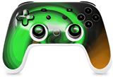 Skin Decal Wrap works with Original Google Stadia Controller Alecias Swirl 01 Green Skin Only CONTROLLER NOT INCLUDED