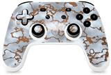 Skin Decal Wrap works with Original Google Stadia Controller Rusted Metal Skin Only CONTROLLER NOT INCLUDED