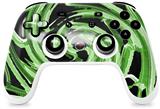 Skin Decal Wrap works with Original Google Stadia Controller Alecias Swirl 02 Green Skin Only CONTROLLER NOT INCLUDED