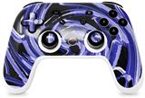 Skin Decal Wrap works with Original Google Stadia Controller Alecias Swirl 02 Blue Skin Only CONTROLLER NOT INCLUDED