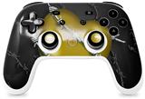 Skin Decal Wrap works with Original Google Stadia Controller Barbwire Heart Yellow Skin Only CONTROLLER NOT INCLUDED