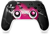 Skin Decal Wrap works with Original Google Stadia Controller Barbwire Heart Hot Pink Skin Only CONTROLLER NOT INCLUDED