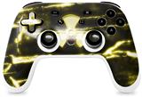 Skin Decal Wrap works with Original Google Stadia Controller Radioactive Yellow Skin Only CONTROLLER NOT INCLUDED