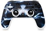 Skin Decal Wrap works with Original Google Stadia Controller Radioactive Blue Skin Only CONTROLLER NOT INCLUDED