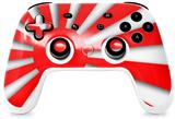 Skin Decal Wrap works with Original Google Stadia Controller Rising Sun Japanese Flag Red Skin Only CONTROLLER NOT INCLUDED
