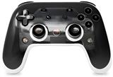 Skin Decal Wrap works with Original Google Stadia Controller 2010 Chevy Camaro Cyber Gray - Black Stripes on Black Skin Only CONTROLLER NOT INCLUDED
