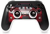 Skin Decal Wrap works with Original Google Stadia Controller 2010 Chevy Camaro Jeweled Red - White Stripes on Black Skin Only CONTROLLER NOT INCLUDED