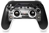 Skin Decal Wrap works with Original Google Stadia Controller 2010 Chevy Camaro Silver - White Stripes on Black Skin Only CONTROLLER NOT INCLUDED
