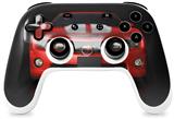 Skin Decal Wrap works with Original Google Stadia Controller 2010 Chevy Camaro Victory Red - White Stripes on Black Skin Only CONTROLLER NOT INCLUDED