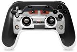 Skin Decal Wrap works with Original Google Stadia Controller 2010 Chevy Camaro White - Orange Stripes on Black Skin Only CONTROLLER NOT INCLUDED