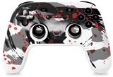 Skin Decal Wrap works with Original Google Stadia Controller Abstract 02 Red Skin Only CONTROLLER NOT INCLUDED