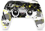Skin Decal Wrap works with Original Google Stadia Controller Abstract 02 Yellow Skin Only CONTROLLER NOT INCLUDED
