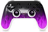Skin Decal Wrap works with Original Google Stadia Controller Fire Purple Skin Only CONTROLLER NOT INCLUDED