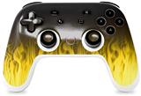Skin Decal Wrap works with Original Google Stadia Controller Fire Yellow Skin Only CONTROLLER NOT INCLUDED
