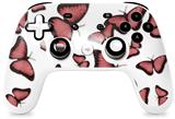 Skin Decal Wrap works with Original Google Stadia Controller Butterflies Pink Skin Only CONTROLLER NOT INCLUDED