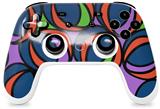 Skin Decal Wrap works with Original Google Stadia Controller Crazy Dots 02 Skin Only CONTROLLER NOT INCLUDED