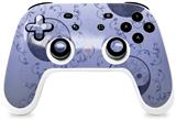 Skin Decal Wrap works with Original Google Stadia Controller Feminine Yin Yang Blue Skin Only CONTROLLER NOT INCLUDED