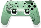Skin Decal Wrap works with Original Google Stadia Controller Feminine Yin Yang Green Skin Only CONTROLLER NOT INCLUDED