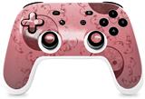 Skin Decal Wrap works with Original Google Stadia Controller Feminine Yin Yang Red Skin Only CONTROLLER NOT INCLUDED