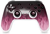 Skin Decal Wrap works with Original Google Stadia Controller Fire Pink Skin Only CONTROLLER NOT INCLUDED