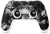 Skin Decal Wrap works with Original Google Stadia Controller Skulls Confetti White Skin Only CONTROLLER NOT INCLUDED