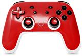 Skin Decal Wrap works with Original Google Stadia Controller Solids Collection Red Skin Only CONTROLLER NOT INCLUDED