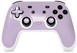 Skin Decal Wrap works with Original Google Stadia Controller Solids Collection Lavender Skin Only CONTROLLER NOT INCLUDED