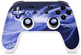 Skin Decal Wrap works with Original Google Stadia Controller Mystic Vortex Blue Skin Only CONTROLLER NOT INCLUDED