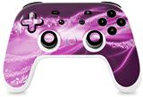 Skin Decal Wrap works with Original Google Stadia Controller Mystic Vortex Hot Pink Skin Only CONTROLLER NOT INCLUDED