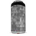 WraptorSkinz Skin Decal Wrap compatible with Yeti 16oz Tal Colster Can Cooler Insulator Triangle Mosaic Gray (COOLER NOT INCLUDED)