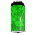 WraptorSkinz Skin Decal Wrap compatible with Yeti 16oz Tal Colster Can Cooler Insulator Triangle Mosaic Green (COOLER NOT INCLUDED)