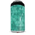 WraptorSkinz Skin Decal Wrap compatible with Yeti 16oz Tal Colster Can Cooler Insulator Triangle Mosaic Seafoam Green (COOLER NOT INCLUDED)