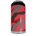WraptorSkinz Skin Decal Wrap compatible with Yeti 16oz Tal Colster Can Cooler Insulator Camouflage Red (COOLER NOT INCLUDED)