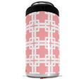 WraptorSkinz Skin Decal Wrap compatible with Yeti 16oz Tal Colster Can Cooler Insulator Boxed Pink (COOLER NOT INCLUDED)