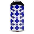 WraptorSkinz Skin Decal Wrap compatible with Yeti 16oz Tal Colster Can Cooler Insulator Boxed Royal Blue (COOLER NOT INCLUDED)