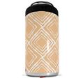 WraptorSkinz Skin Decal Wrap compatible with Yeti 16oz Tal Colster Can Cooler Insulator Wavey Peach (COOLER NOT INCLUDED)