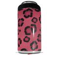 WraptorSkinz Skin Decal Wrap compatible with Yeti 16oz Tal Colster Can Cooler Insulator Leopard Skin Pink (COOLER NOT INCLUDED)