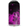 WraptorSkinz Skin Decal Wrap compatible with Yeti 16oz Tal Colster Can Cooler Insulator HEX Hot Pink (COOLER NOT INCLUDED)