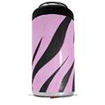 WraptorSkinz Skin Decal Wrap compatible with Yeti 16oz Tal Colster Can Cooler Insulator Zebra Skin Pink (COOLER NOT INCLUDED)