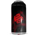 WraptorSkinz Skin Decal Wrap compatible with Yeti 16oz Tal Colster Can Cooler Insulator Oriental Dragon Red on Black (COOLER NOT INCLUDED)
