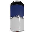 WraptorSkinz Skin Decal Wrap compatible with Yeti 16oz Tal Colster Can Cooler Insulator Ripped Colors Blue Gray (COOLER NOT INCLUDED)