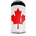 WraptorSkinz Skin Decal Wrap compatible with Yeti 16oz Tal Colster Can Cooler Insulator Canadian Canada Flag (COOLER NOT INCLUDED)