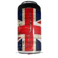 WraptorSkinz Skin Decal Wrap compatible with Yeti 16oz Tal Colster Can Cooler Insulator Painted Faded and Cracked Union Jack British Flag (COOLER NOT INCLUDED)