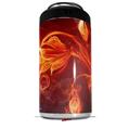 WraptorSkinz Skin Decal Wrap compatible with Yeti 16oz Tal Colster Can Cooler Insulator Fire Flower (COOLER NOT INCLUDED)