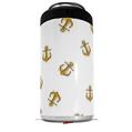 WraptorSkinz Skin Decal Wrap compatible with Yeti 16oz Tal Colster Can Cooler Insulator Anchors Away White (COOLER NOT INCLUDED)